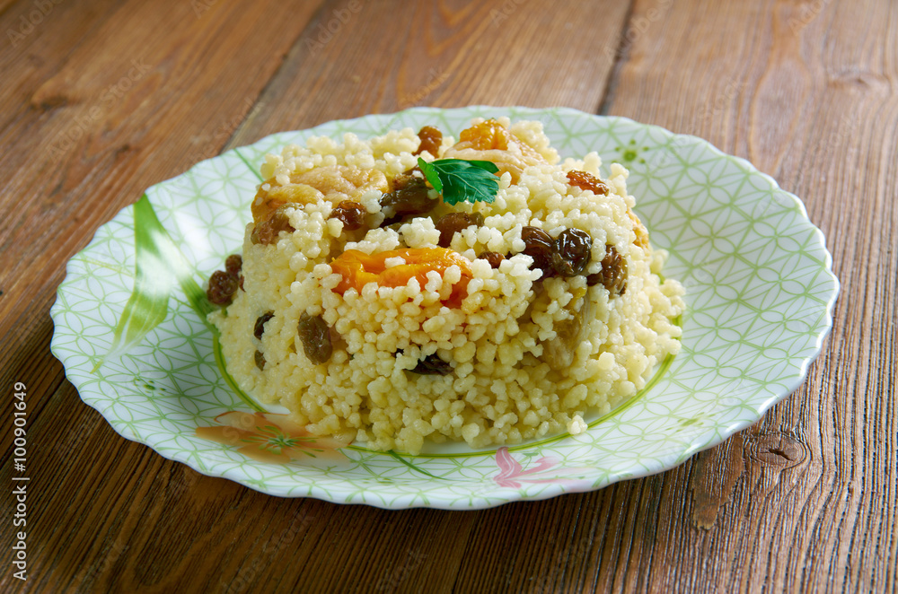 Sweet couscous