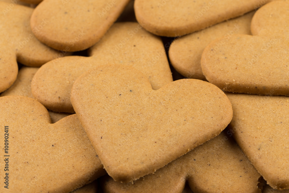 Gingerbread hearts cookies Gingerbread hearts cookies