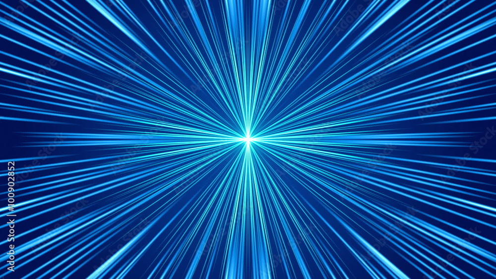 blue abstract background, motion rays, loop blue abstract background, motion rays, loop