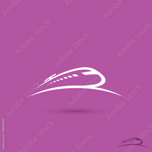 Speed train symbol