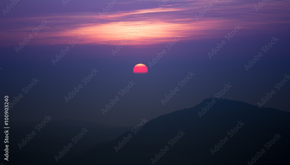 Sunset Mountain Sunset Mountain