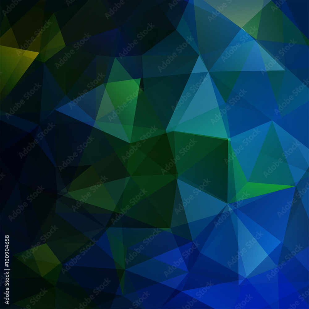 Background made of triangles. Square composition with geometric shapes. Eps 10