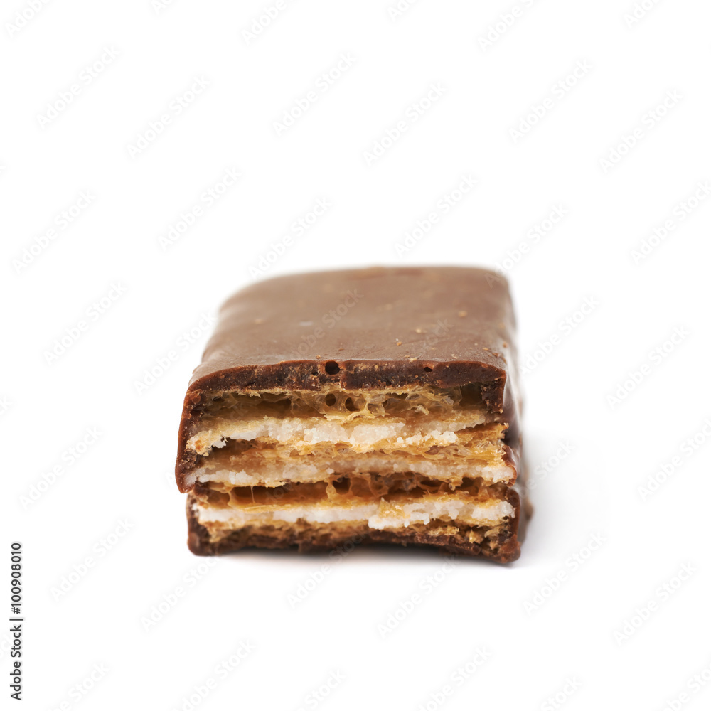 Chocolate coated waffle candy Chocolate coated waffle candy