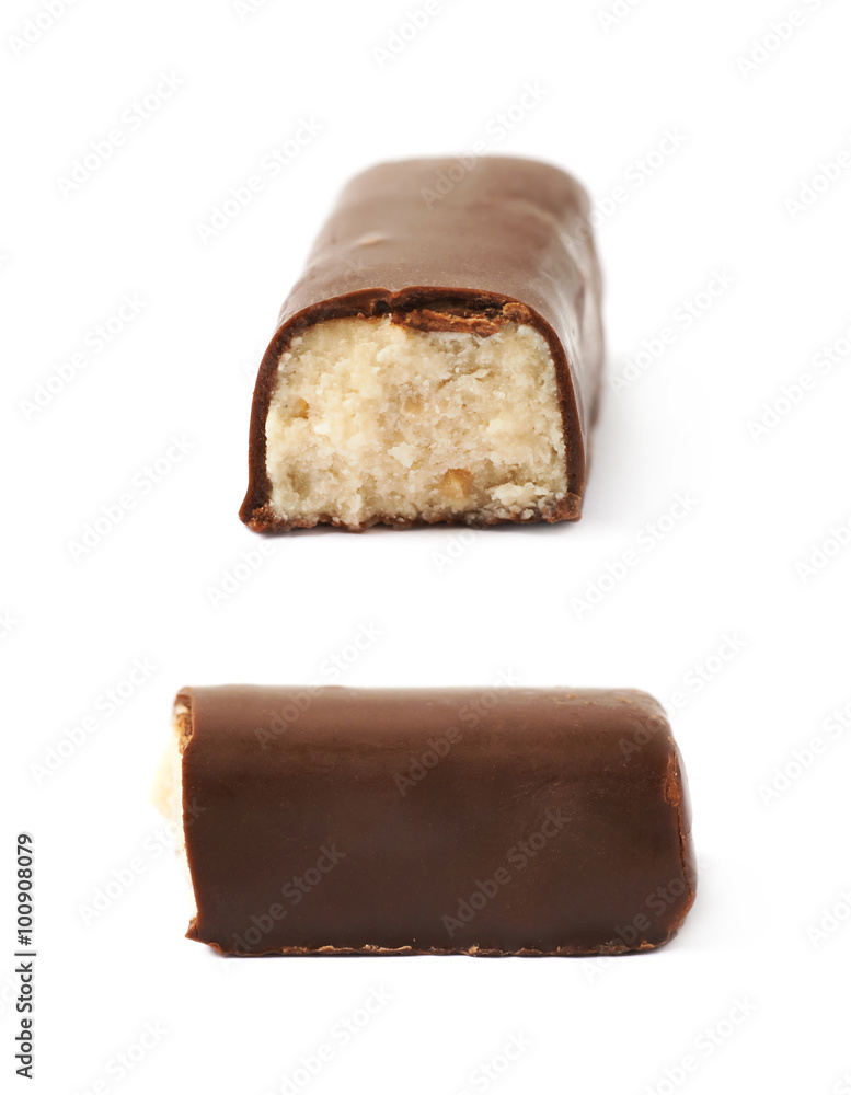 Chocolate coated marzipan candy Chocolate coated marzipan candy