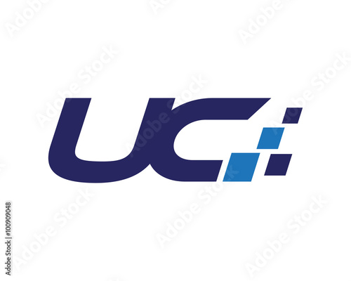 UC digital letter logo