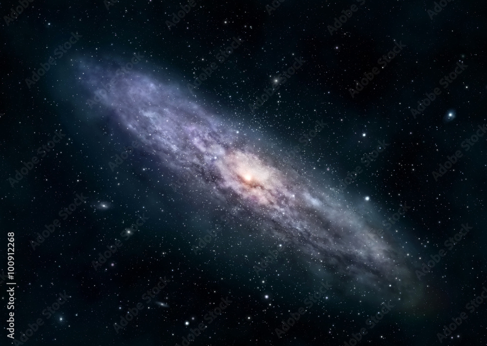 Fototapeta premium Circular galaxy