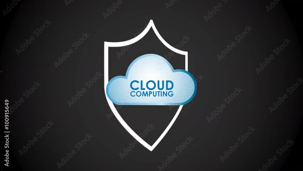 Cloud computing design, Video Animation Cloud computing design, Video Animation