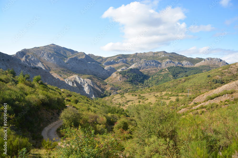 paisaje montañoso