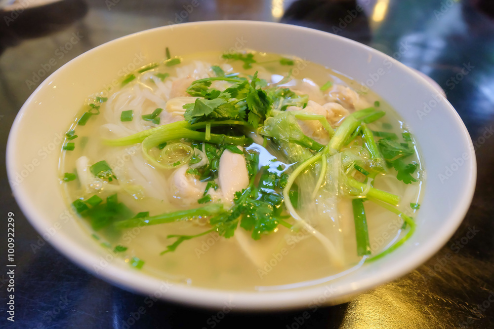 Pho, famous Vietnamese dish Pho, famous Vietnamese dish