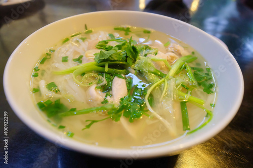 Pho, famous Vietnamese dish
