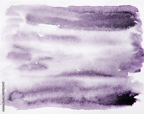 purple spot water color