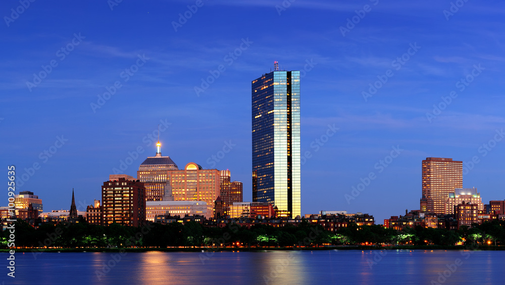 Fototapeta premium Urban City night scene
