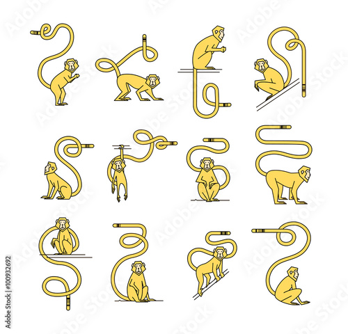 Funky Monkey for prints