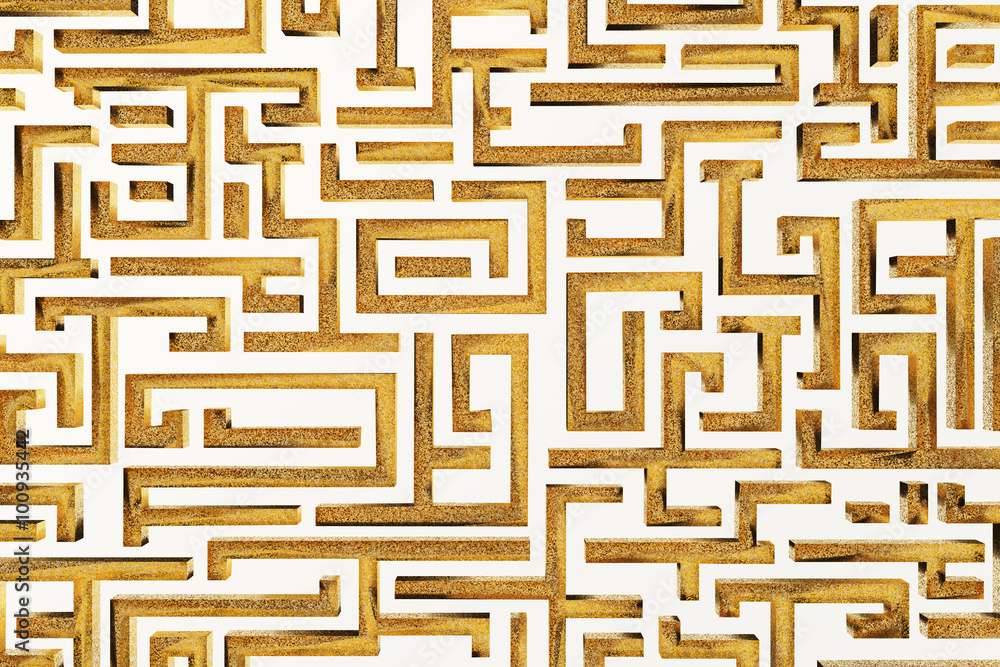 golden labyrinth textured background on black golden labyrinth textured background on black
