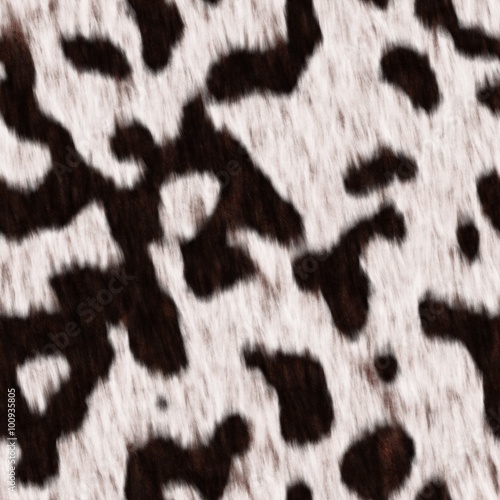 cow skin texture generated. Seamless pattern.