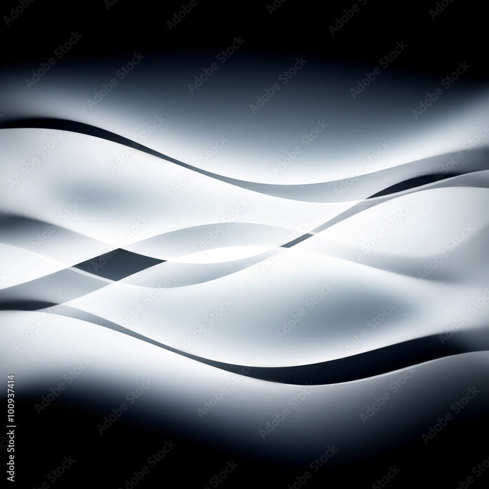 Obraz premium White and black