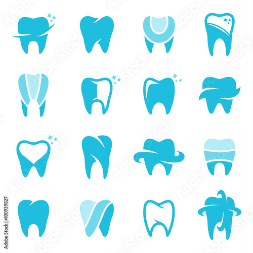 Vector Tooth Icons