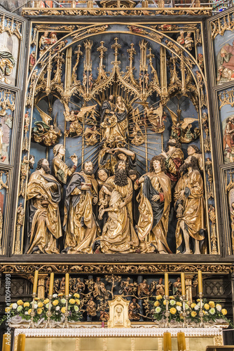 Obraz na plátně Altarpiece of Veit Stoss