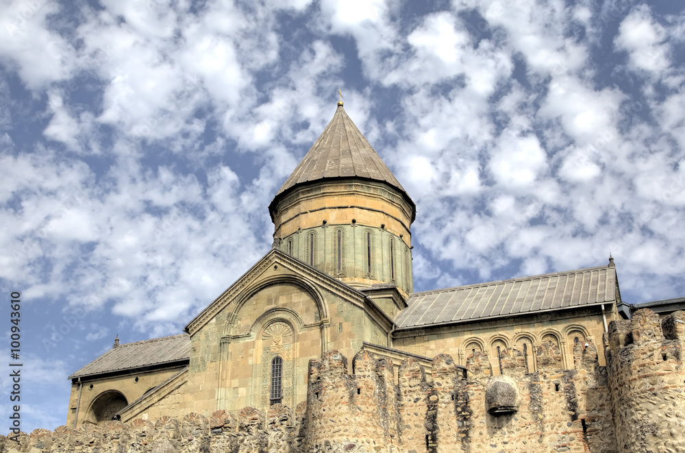 Svetitskhoveli (Living Pillar Cathedral). Mtskheta, Georgia.