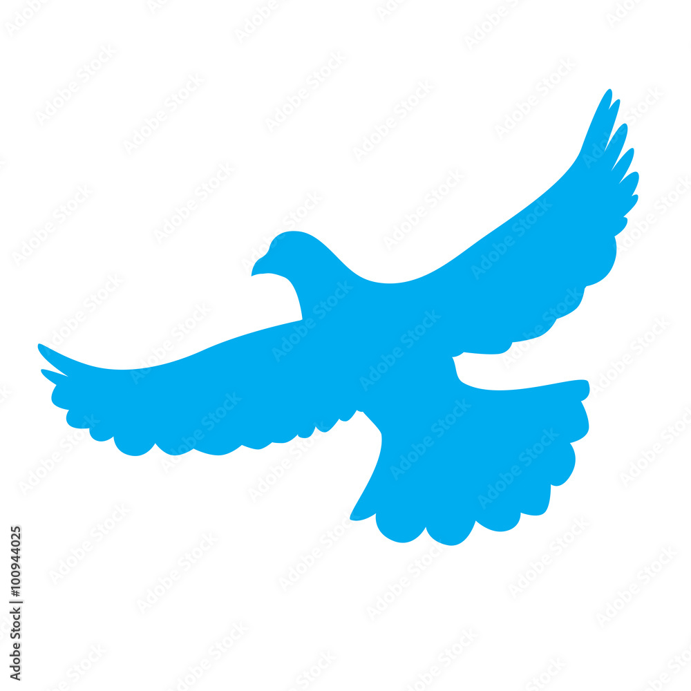 Obraz premium blue dove