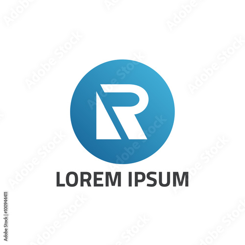 Free Download Rounded Letter R Logo - GFXLoad