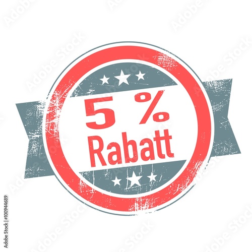 5% Rabatt