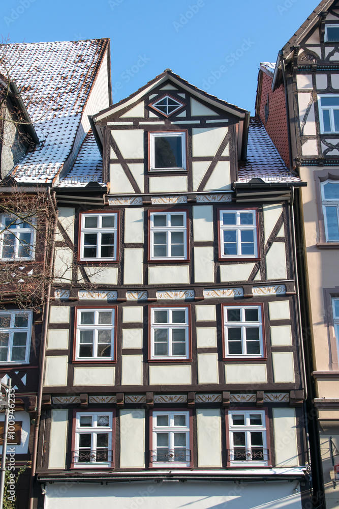 Fototapeta premium Fachwerkhauser in Hann Münden