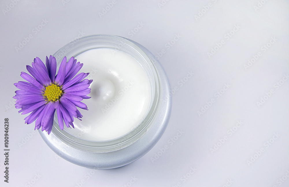 Jar of Cream, View From Above Jar of Cream, View From Above
