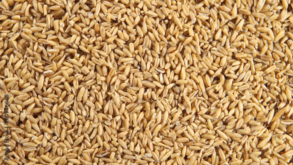 Rotation of an oat grains (background)
Rotation of an oat grains (background)
