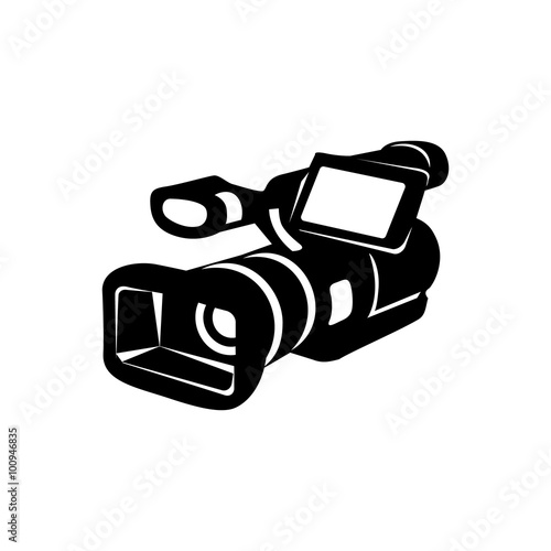Camcorder simple icon