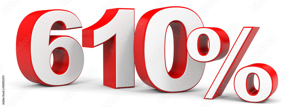 Discount 610 percent off. Discount 610 percent off.