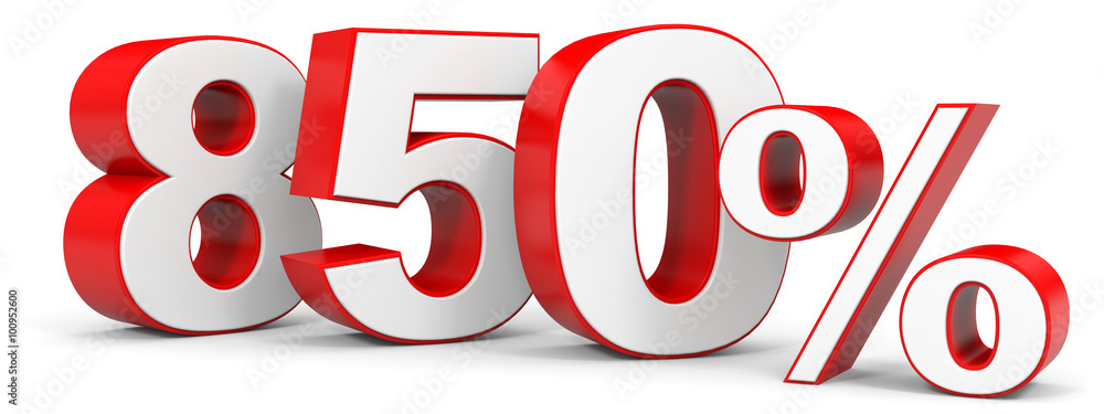 Discount 850 percent off. Discount 850 percent off.
