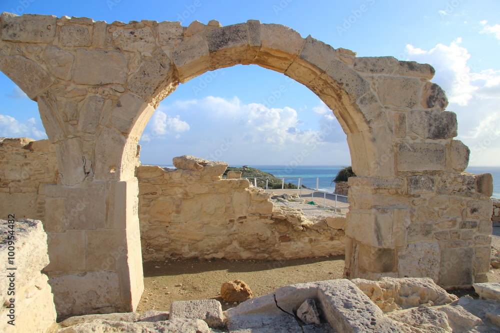 Antike Bögen in Kourion bei Limassol, Zypern