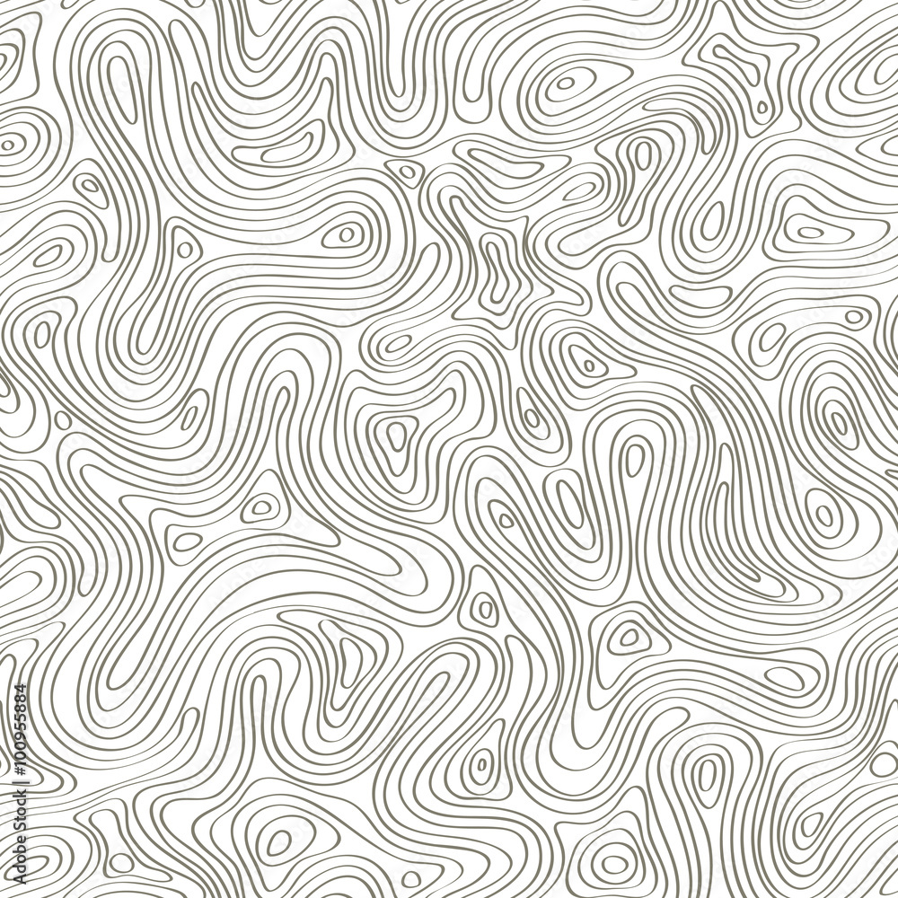 Abstract topography contours