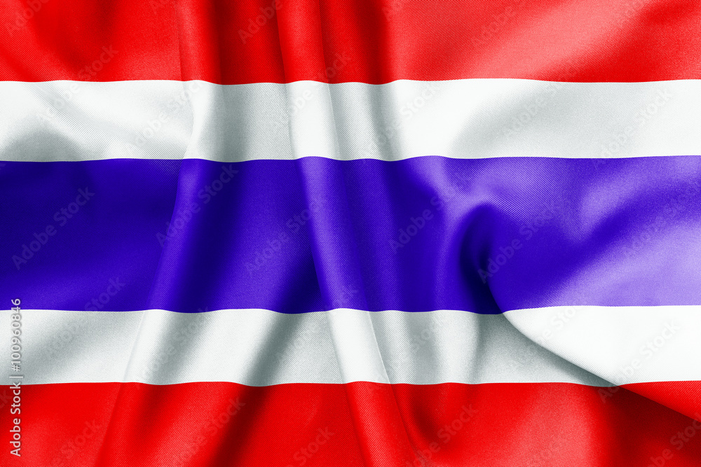 Naklejka premium Thailand Flag