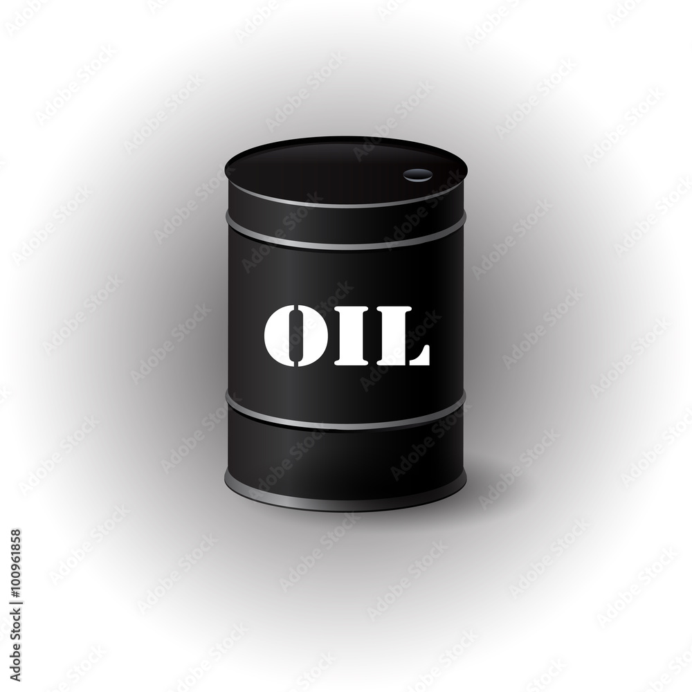 Vector illustration of oil barrel Vector illustration of oil barrel