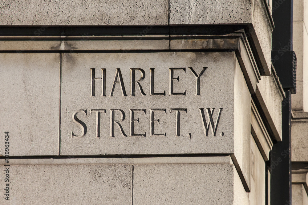 Fototapeta premium Harley Street w Londynie