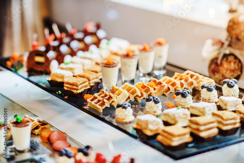 Obraz na płótnie different pastries