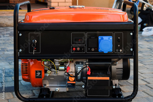 Obraz na płótnie Panel portable electric generator