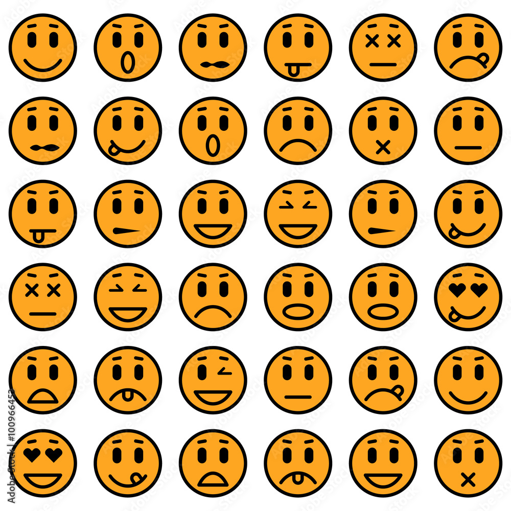 Set of Emoticons Set of Emoticons