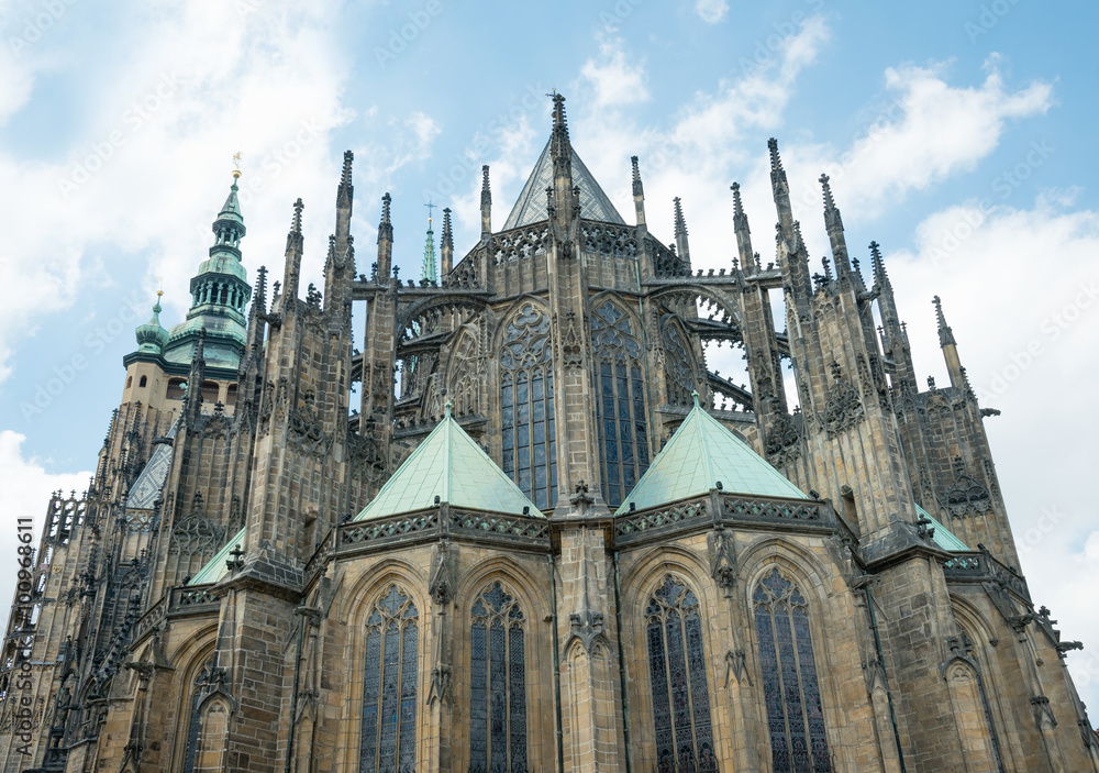 St.Vitus Cathedral in Prague,