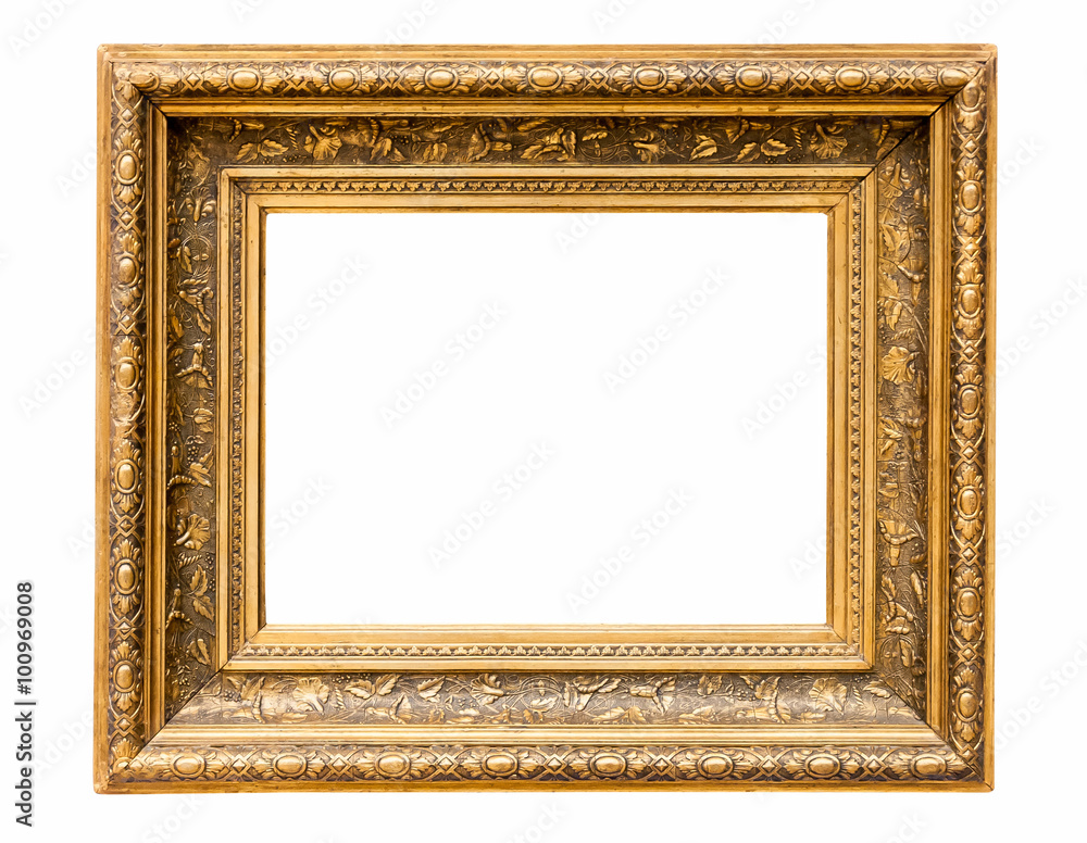 Rectangle decorative golden picture frame Rectangle decorative golden picture frame