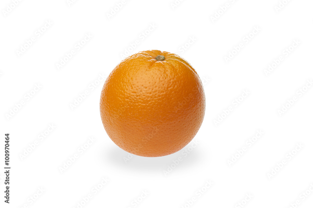 Sweet orange with path Sweet orange with path