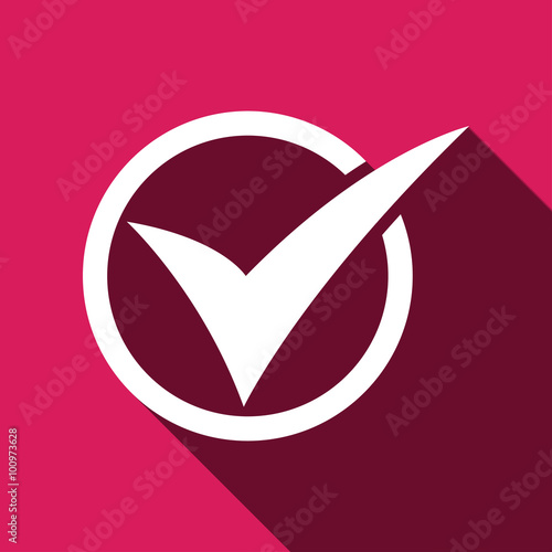 Check, true, right sign icon
