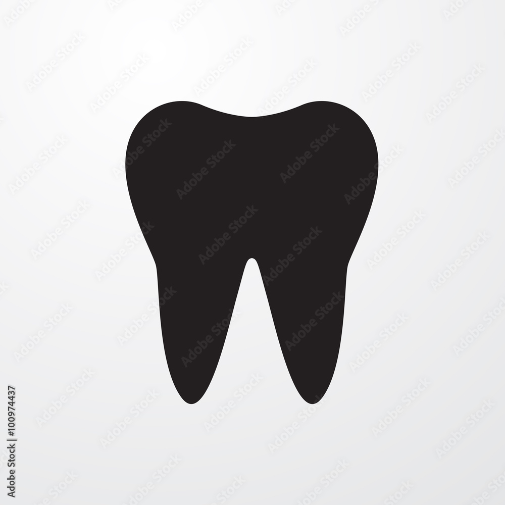 Tooth icon for web and mobile Tooth icon for web and mobile