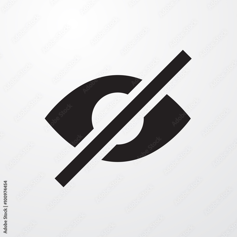 Hide icon for web and mobile Hide icon for web and mobile