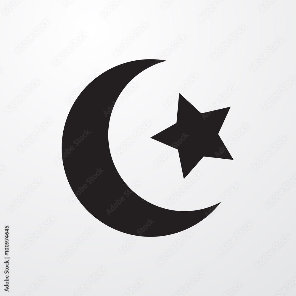 Islam icon for web and mobile Islam icon for web and mobile
