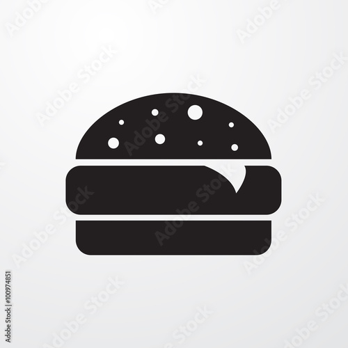 Burger icon for web and mobile.