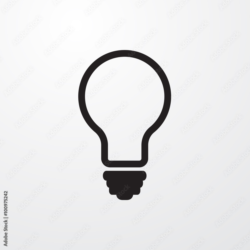 Light sign icon Light sign icon