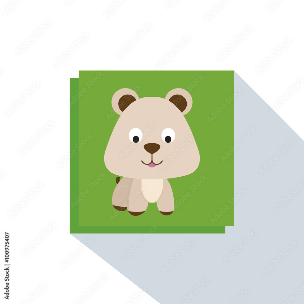 Fototapeta premium Cute dog